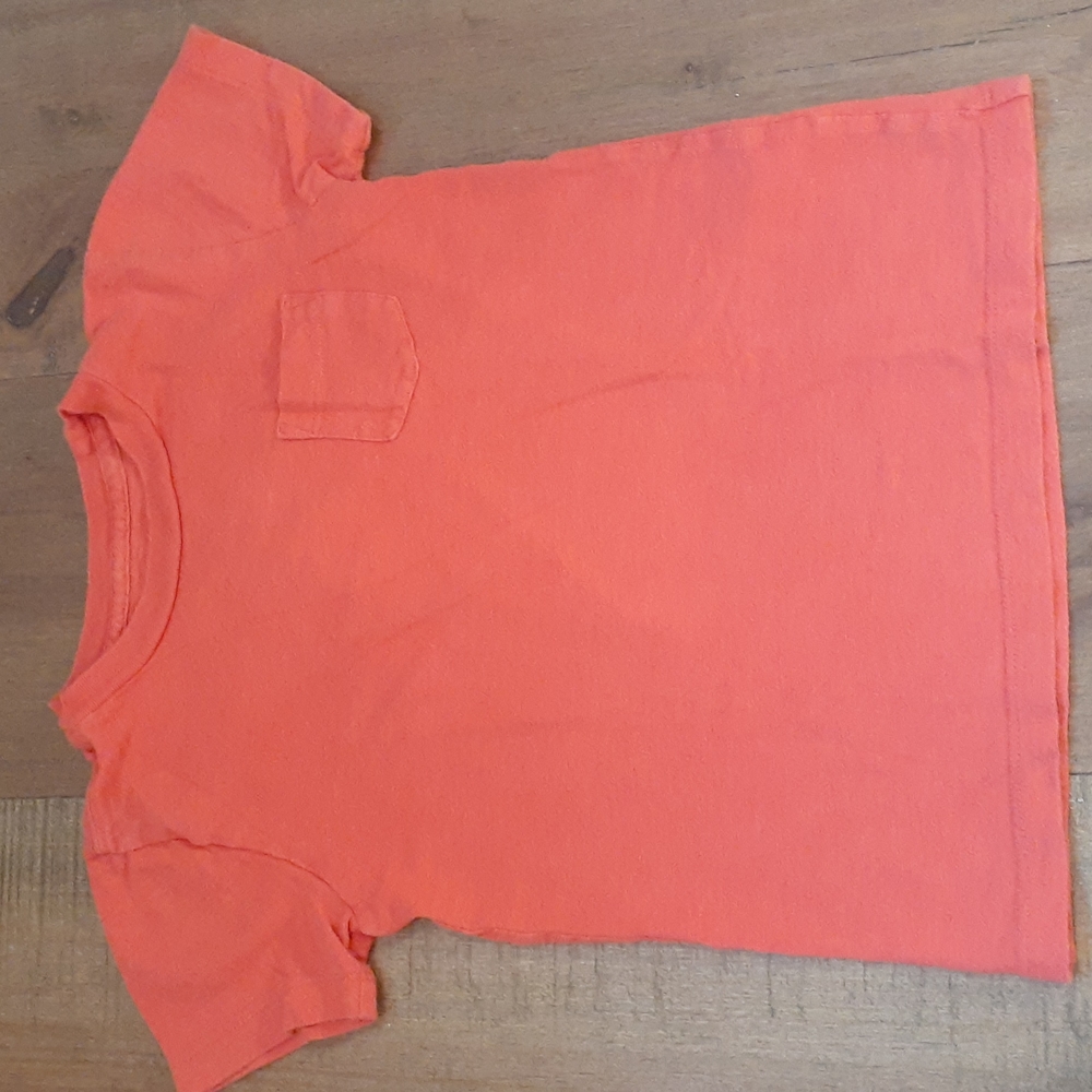 Crewcuts Boys Peach-Colored Tee Shirt Size 4-5